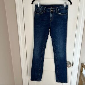 Tommy Hilfiger Dark Blue Straight Leg Jeans
